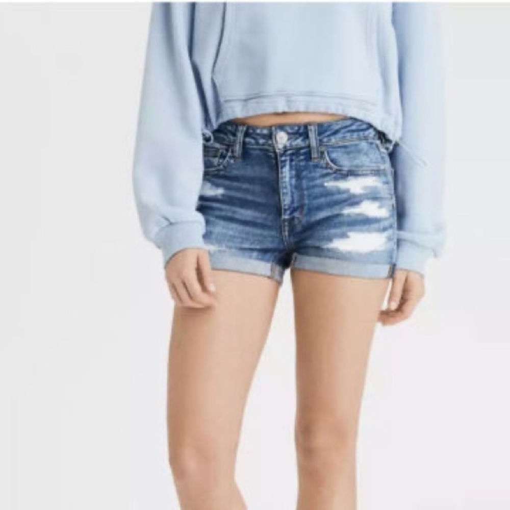 American Eagle Next Level Stretch High Waisted Shorts